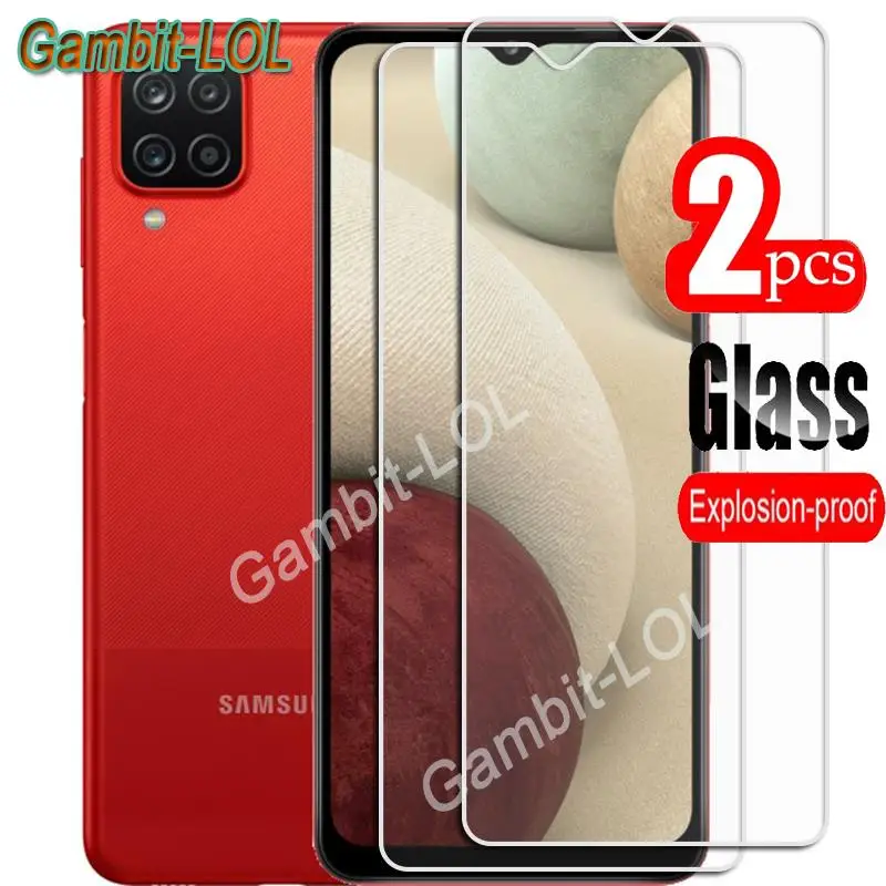 Protector de pantalla de cristal templado para móvil, película protectora para Samsung Galaxy A12, Nacho, SM-A127F, A127M, A127U, 6,5 pulgadas