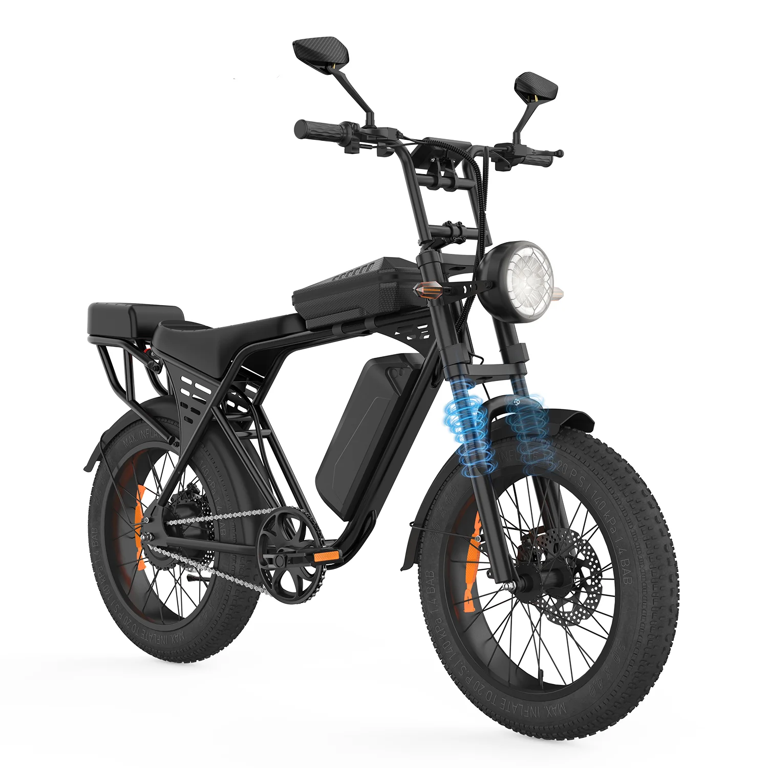 AliExpress NONE X5 Aairsk Adult 48V15Ah Electric Bicycle 250W Motor E-Bike 20 Inch Fat Tire E-Mountain Bike Sports Entertainment Cycling