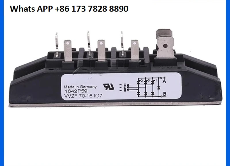 

VVZF70-16IO7 VHF36-16IO5 Three-phase rectifier bridge power thyristor module