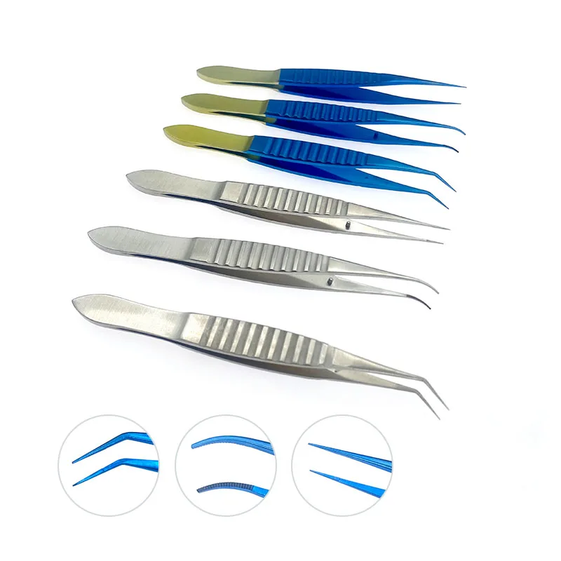 Fue Hair Transplant Tweezer Forceps Hair Transplant Implanter Tweezers  Titanium/stainless Steel