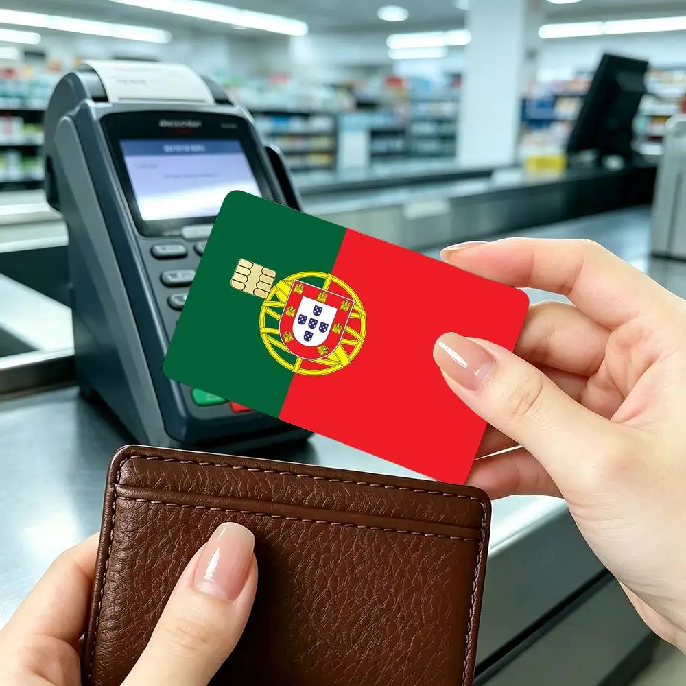 Flags of various C-countries  Credit Card HD Stickers Game Card Decal Small Chip Waterproof Sticker Gift