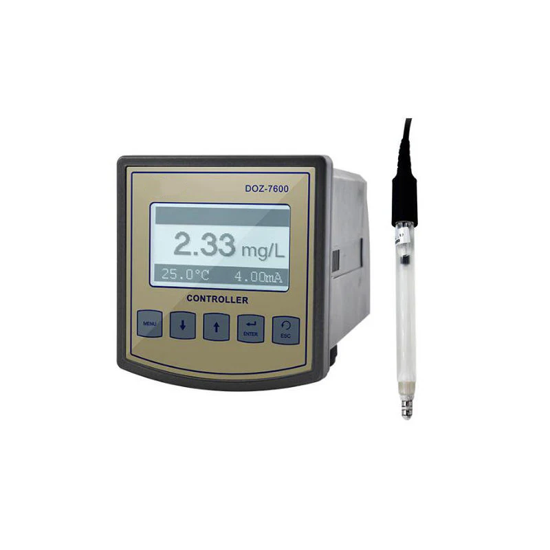 Residual Chlorine Dissolved Ozone Analyzer For Potable Drinking Water Quality Measurement And Potable Water Ozone Meter.