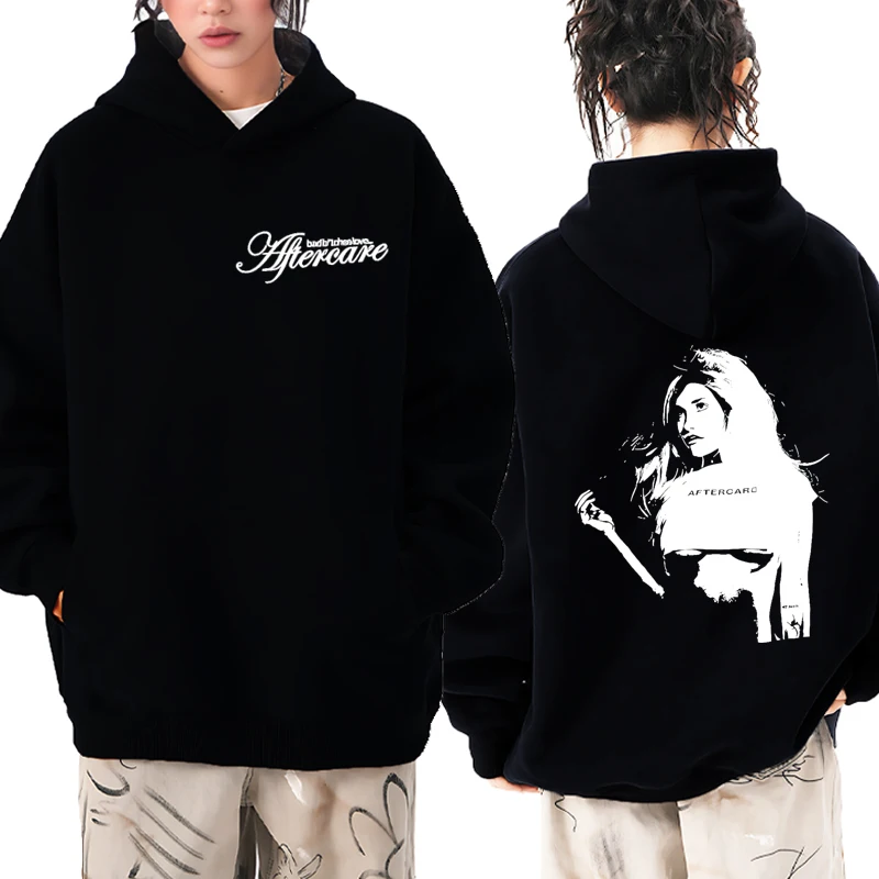 المغني نيسا باريت الموسيقى مزدوجة الوجهين مطبوعة هوديي الخريف الشتاء للجنسين موضة كنزة صوف الرجال النساء بلوزة من الصوف #1