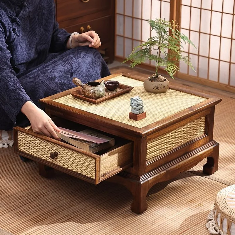 Balcony Window Sill Bay Window Table Small Coffee Table Creative Multifunctional Bedroom Tatami Low Table