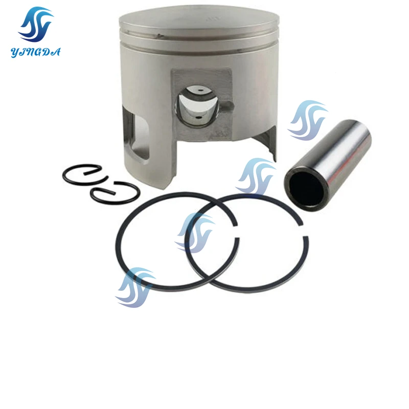 

Boat Engine Piston and Piston Ring Set (Std) 66T-11631-00 For Yamaha Outboard E40/40X boat Accessories