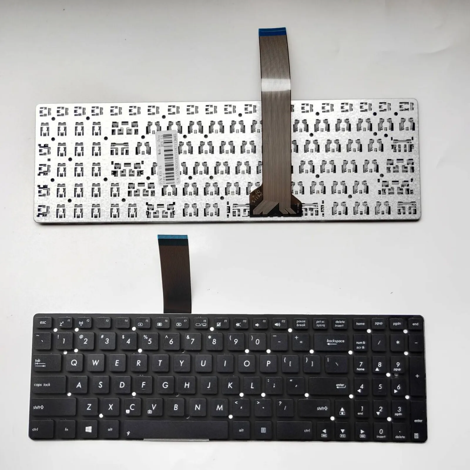 

Laptop keyboard US Layout for ASUS K55 K55A K55V K55VD K75 K75V K75VD K75VJ K75VM A55 A55A A55V
