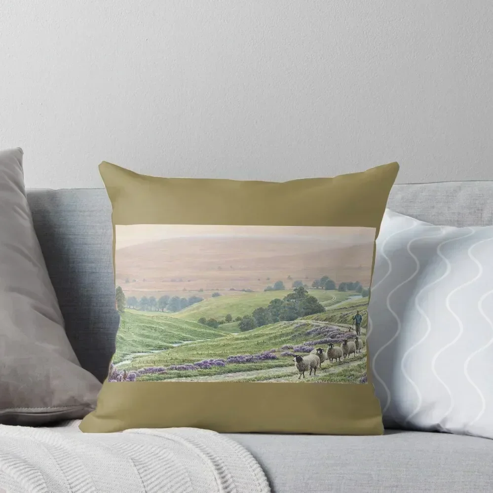 

Yorkshire Gold Tea Landscape Throw Pillow Pillowcases Cushion Covers Sofa ornamental pillows Cushions Cover pillow