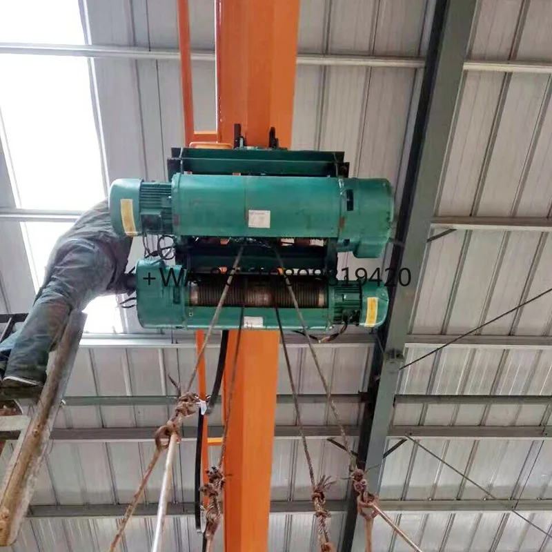 with 380V Remote Control Wire Rope Electric Hoist for Gantry Crane Use 5-Ton CD1 Small Electric Crane