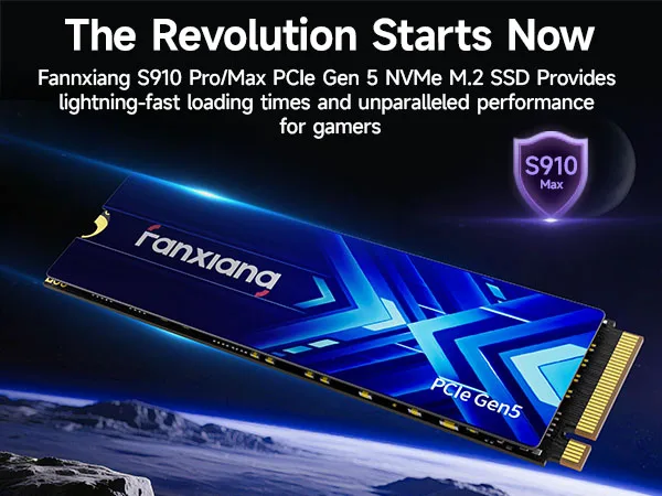 FANXIANG S910 Max/Pro PCIe 5.0 SSD 1TB 14000MB/s