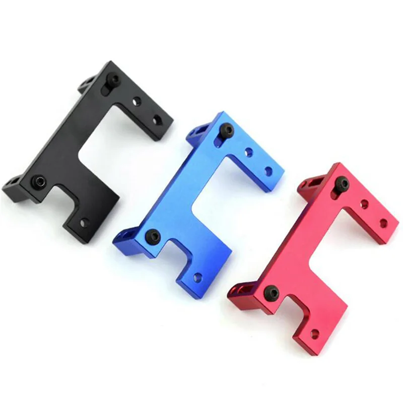 Steering Gear Bracket G-6003 Tractor Beam Hole Metal Accessories for 1/14 Truck RC Car Parts,Blue