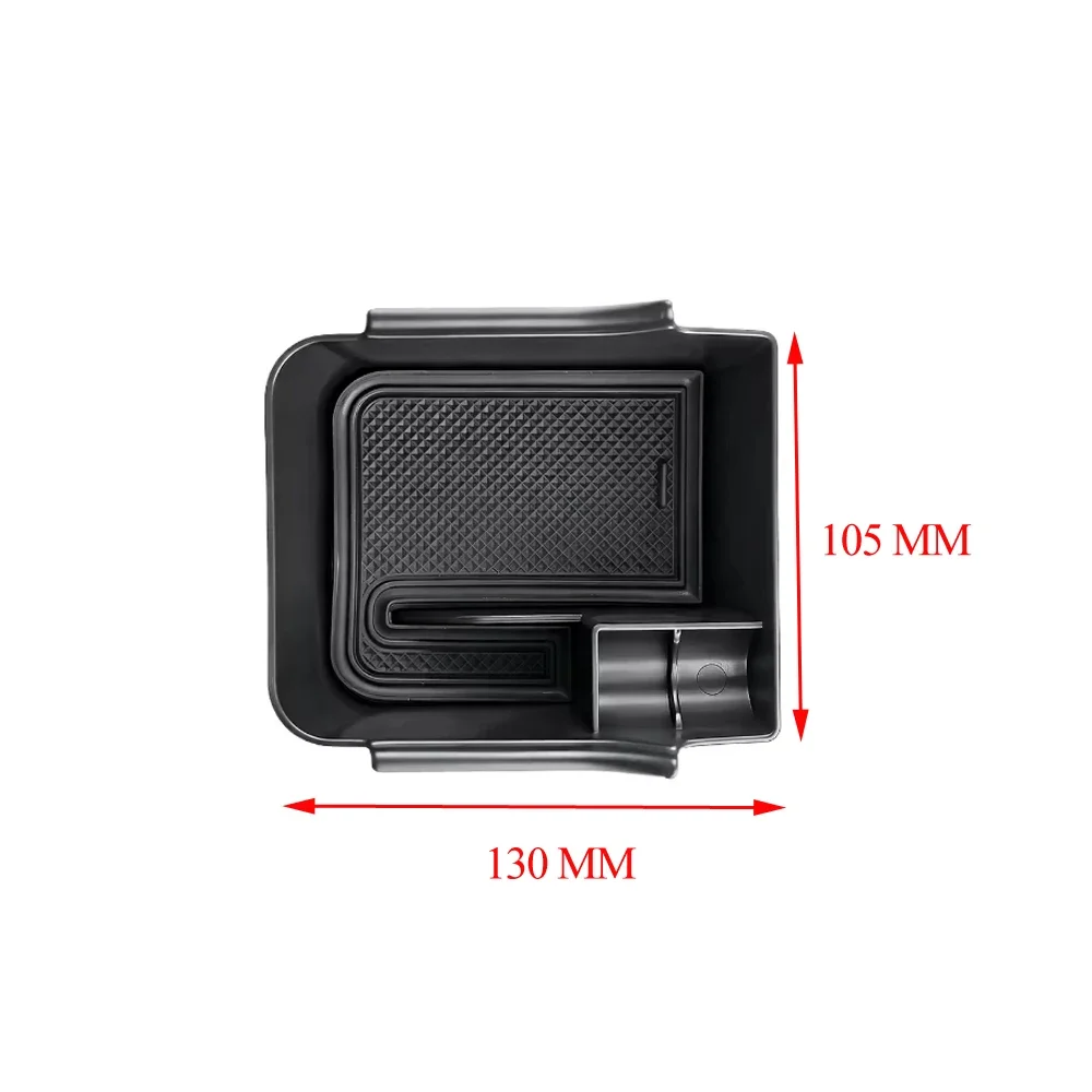 Car Armrest Box Storage Tray For Volkswagen VW Polo MK6 2018-2023 AW1 GTI Taigo 2021-2023 Nivus Europe Accessories 5