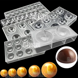 Polycarbonate Chocolate Molds Hot Chocolates Half Ball Sphere Hemisphere Mold Candy Mold Confectionery Baking Pastry Tools