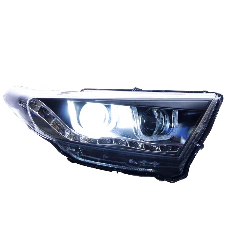 Yinda Auto Spare Parts Head Lamp for 2012 2013 2014 Highlander Led Headlight Assembly