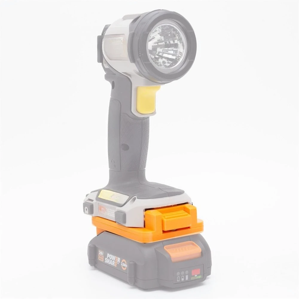 

Адаптер преобразователя батарей для WORX 6-контактный преобразователь на BLACK + DECKER/Portercable/Stanley 20 В электроинструмент ( ﻿ Только адаптер)