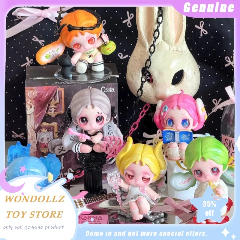 

Новая натуральная серия Ossia Feel The World, слепая коробка, милая фигурка девушки, украшение для рабочего стола, модная игрушка-сюрприз, подарок для девочек