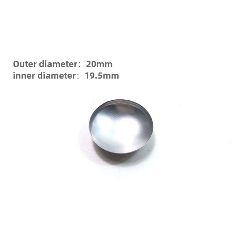 2PCS 20mm Aluminum Tweeter Membrane Dust Cap Full Range Woofer White aluminum Horn Repair Cap