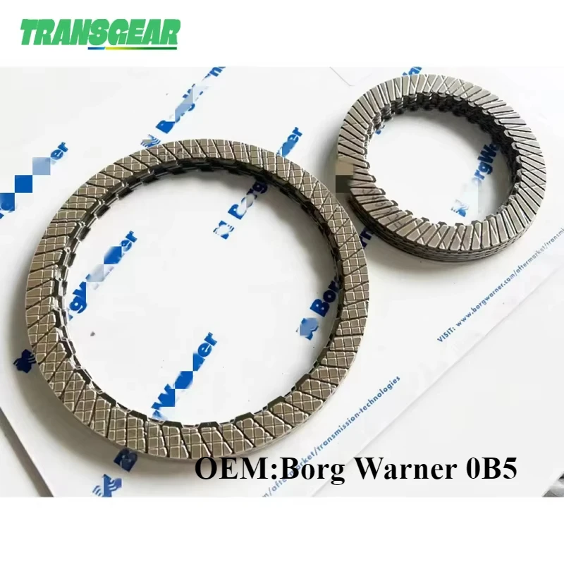 

Original New Borg Warner 0B5 DL501 7Speed Transmission Wet Dual Clutch Friction Kit Fits For Audi A4 A5 A6 A7 Q5