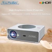 NEW Touyinger Q11Android Projector 4k 8k LED Home Theater Projector 5G Full HD Movie Projector