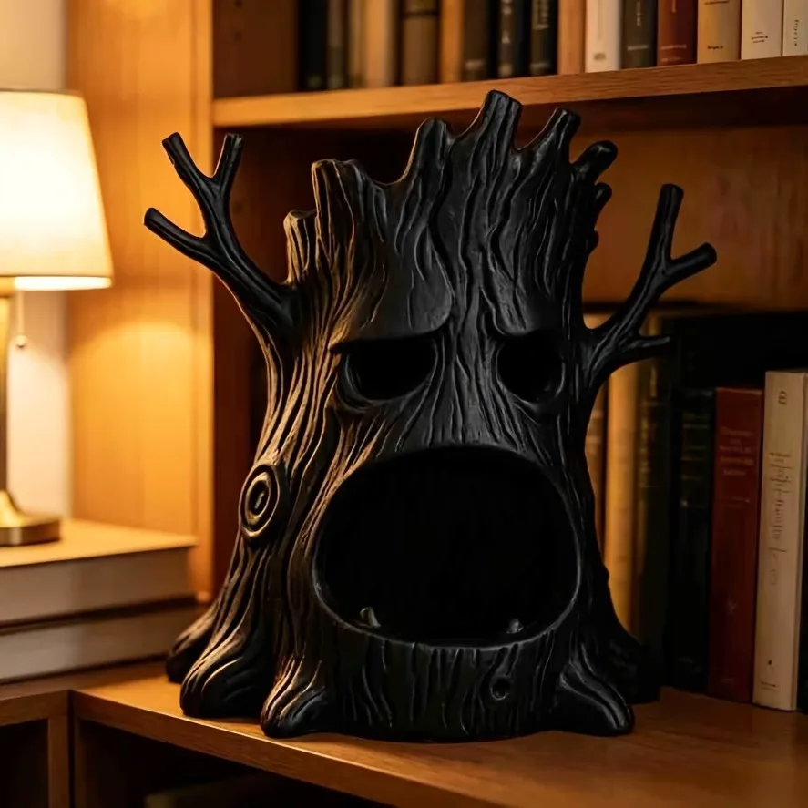 3D-Druck Kreativer Baum-Monster-Kerzenhalter Niedlicher und Lustiger Stil Aromatherapie-Kerzenhalter Halloween-Dekoration – Detail 7