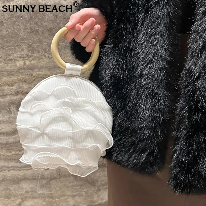 

Модные вечерние сумки для невесты, белая сумка на плечо, милый милый кружевной женский кошелек, ручная сумка