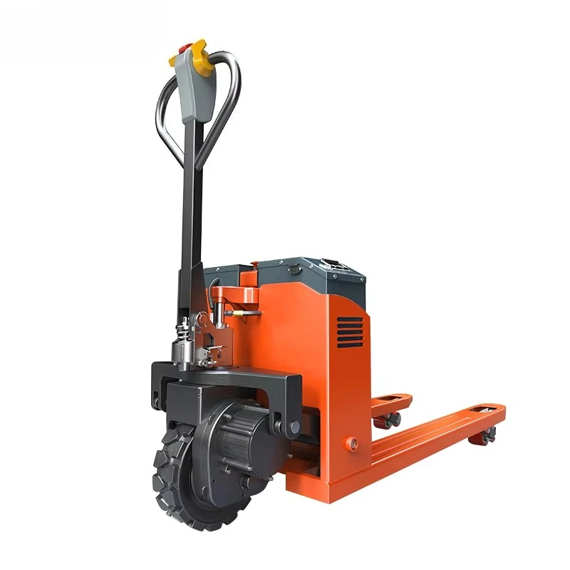 Jack pallet truck off-road semi-electric all-terrain pallet truck 2 tons