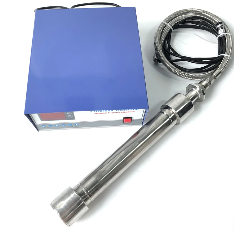 25KHZ Ultrasonic Tubular Rod Reactor 1000W Ultrasonic Liquid Processor Vibration Rods