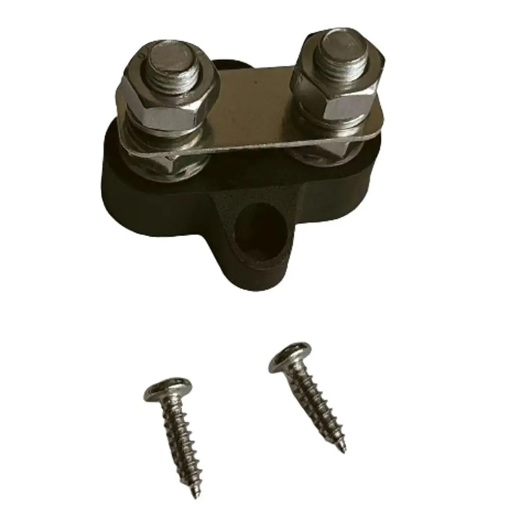 Heavy Duty Terminal Block Studs 12V/24V M8 Power Distribution Stud Positive&Negative Rust-resistant Junction Block Bus Bar Truck
