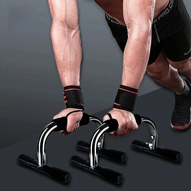 Push Up Bar Stand Pushup Board Exercise Training Chest Bar Sponge Hand Grip Fitness Equipments 2pcs Trainer Body Building