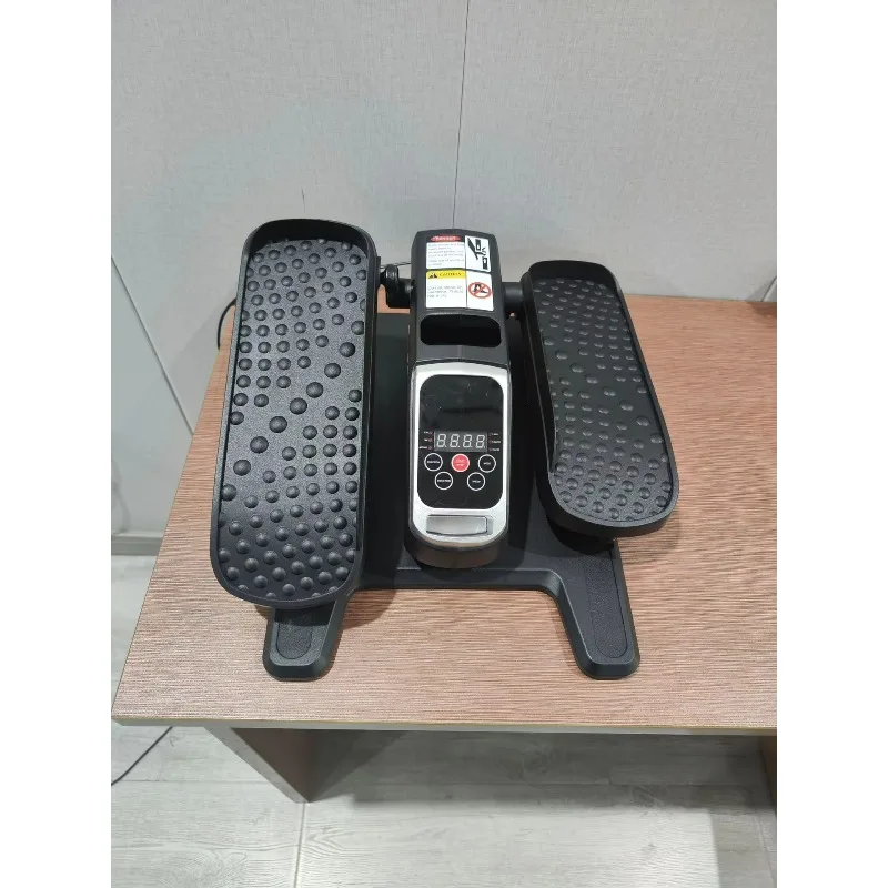 

Compact Home Elliptical Stepper Sturdy Frame For Leg Training And Small Space Indoor Fitness