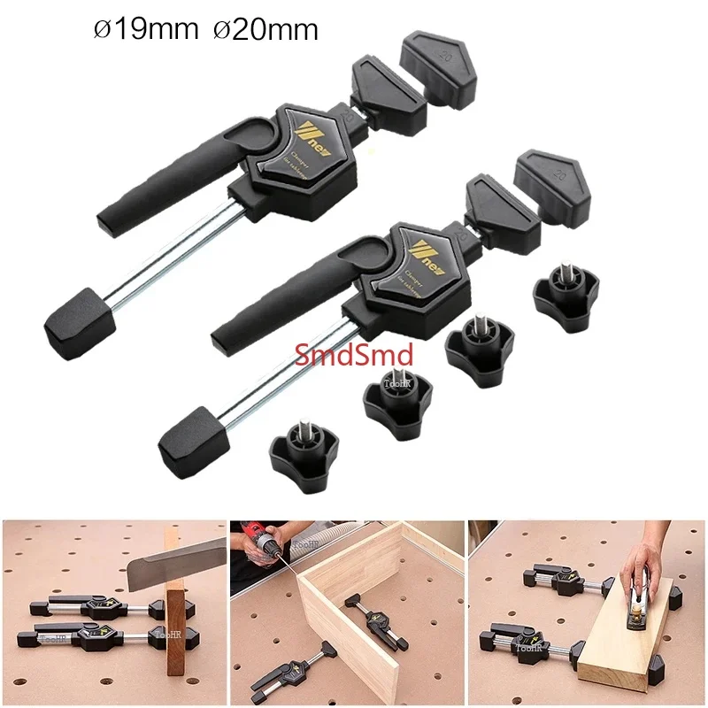 Woodworking Desktop Clip Adjustable Frame Woodworking Fast Fixed Clip Clamp Fixture for Woodworking Benches