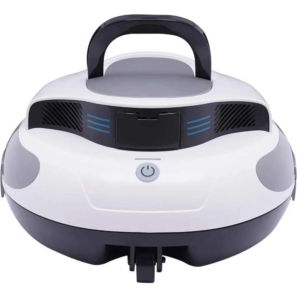 Upgrade - Robotic Cordless Pool Vacuum Cleaner, for Above Ground Pools with Powerful Dual Brushless Motors,Self-Parking - NEW
