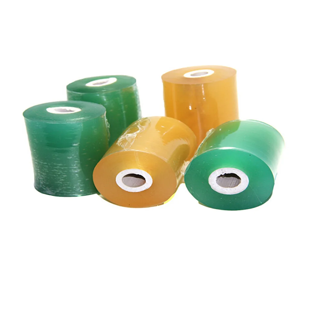 DHL 100 pcs/lot 2CM x 100M Grafting Tape Garden Tools Fruit Tree Secateurs Engraft Branch Gardening bind belt PVC tie Tape
