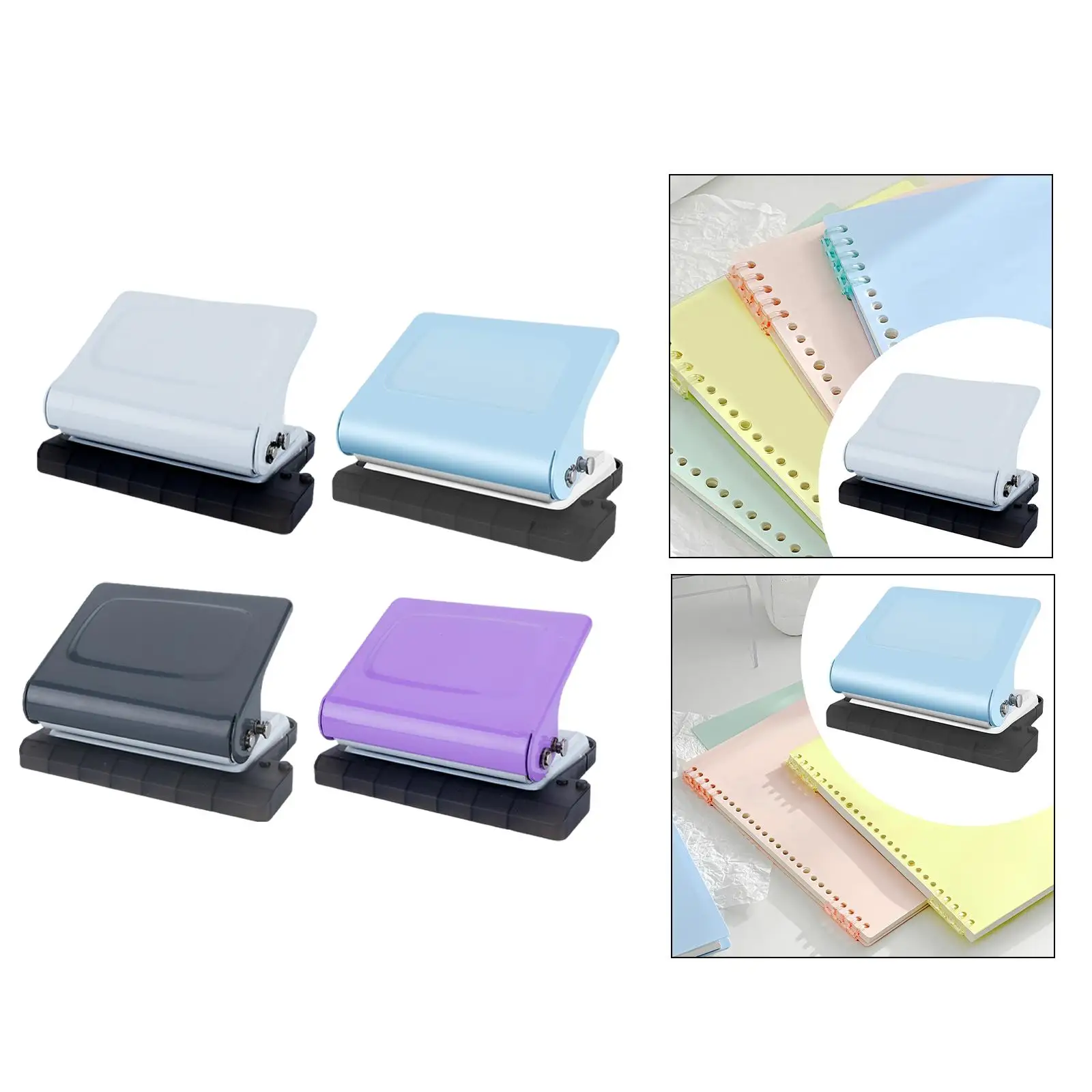 Puncher Papier Puncher Manuelle Tragbare Handheld Mini Locher Papier Punch Ordner Handwerk Bindung Studio