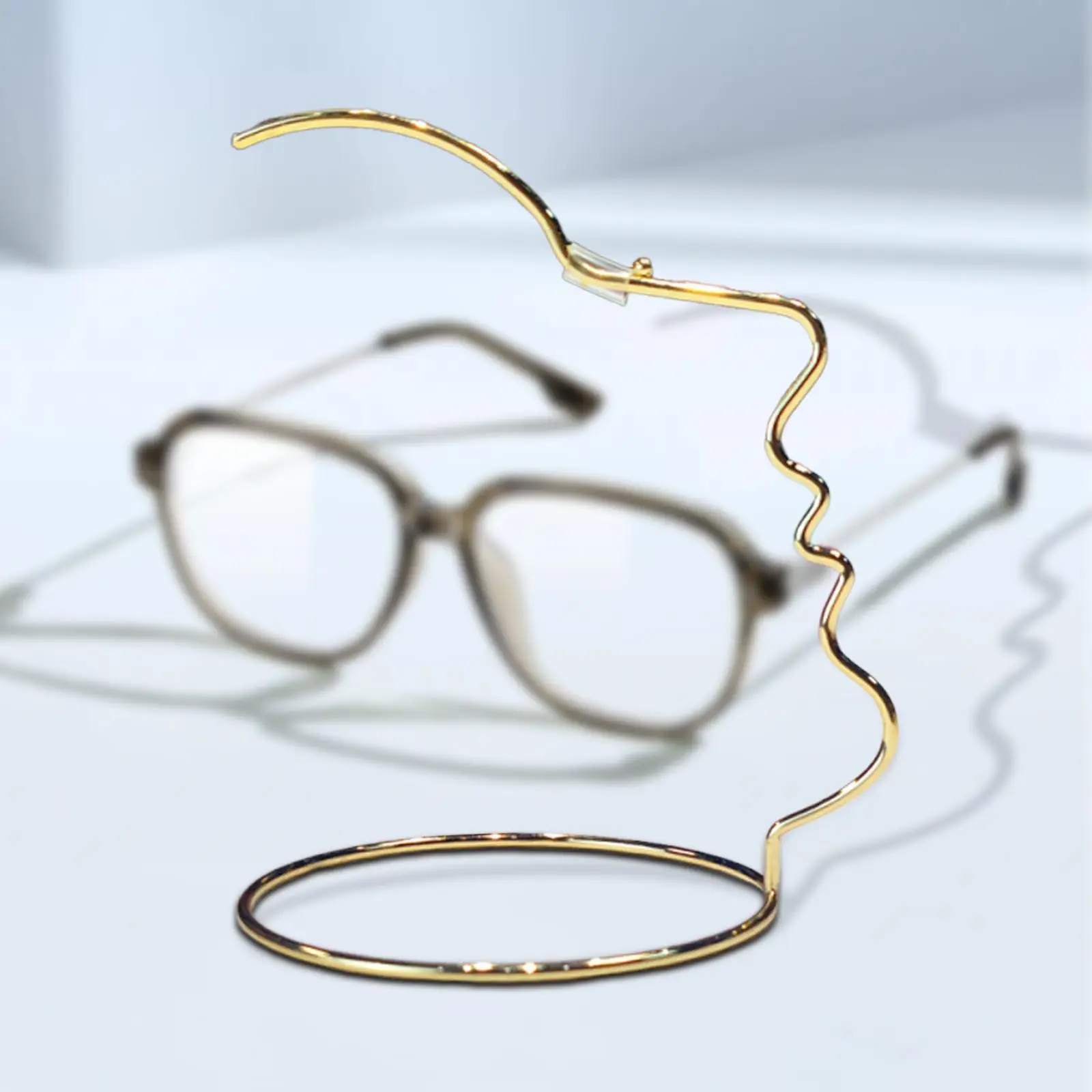 

Glasses Storage Rack Eyewear Holder Stand Unique Multifunctional Portable Stable