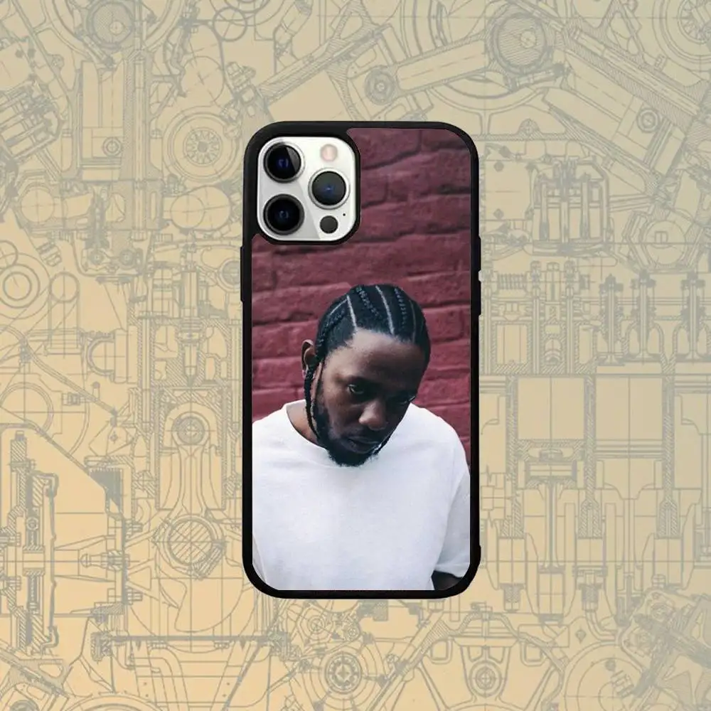 Funda de teléfono Rapper K-Kendrick Lamar para IPhone 17,16,15,Pro,Max,Air,14,Plus,13,12,11, funda de carga inalámbrica Magesafe