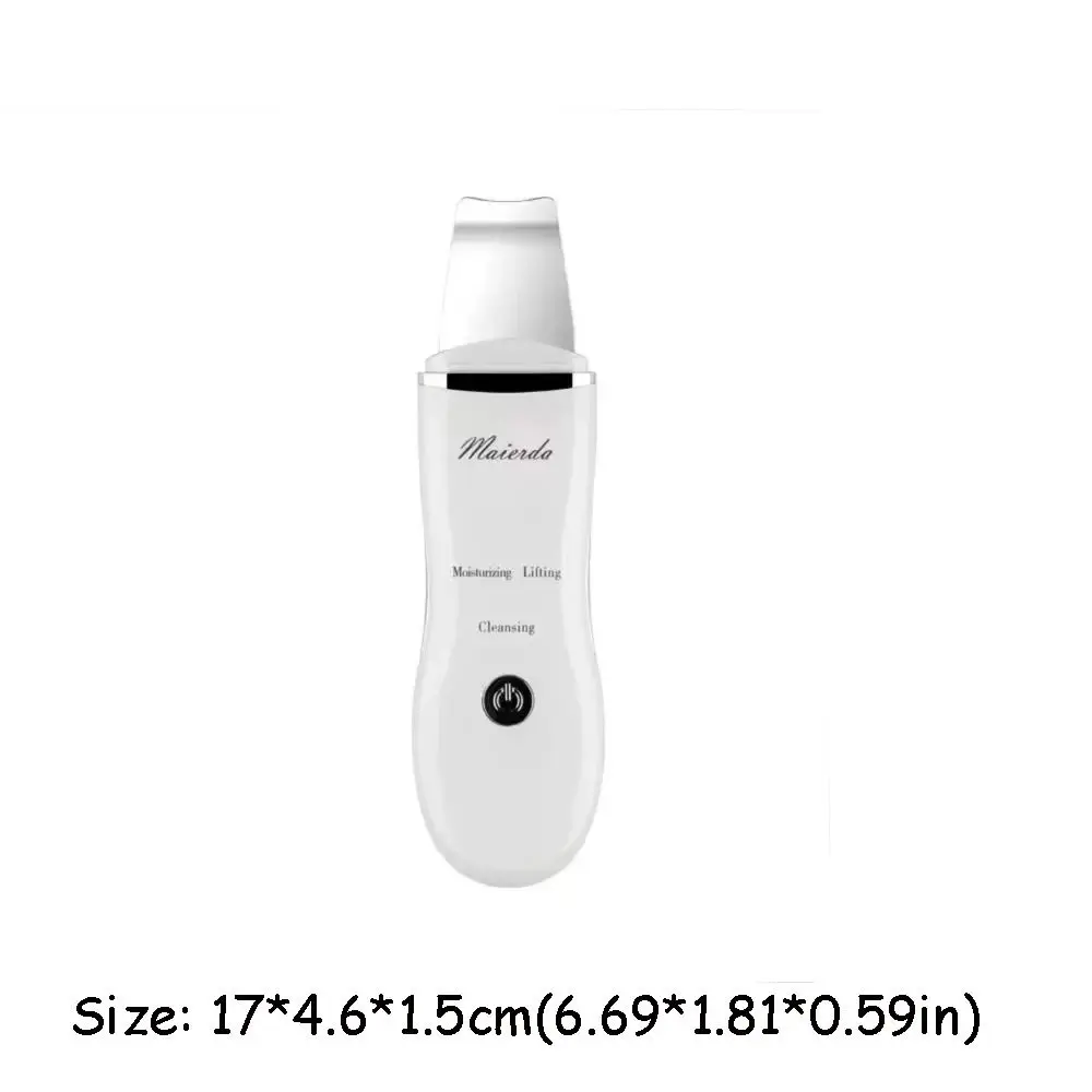 Gesichtsreinigung Ultraschall-Hautschaber Akneentfernung Lifting Straffende Vibration Schönheitsgerät Porenreinigung Mitesser Schaber