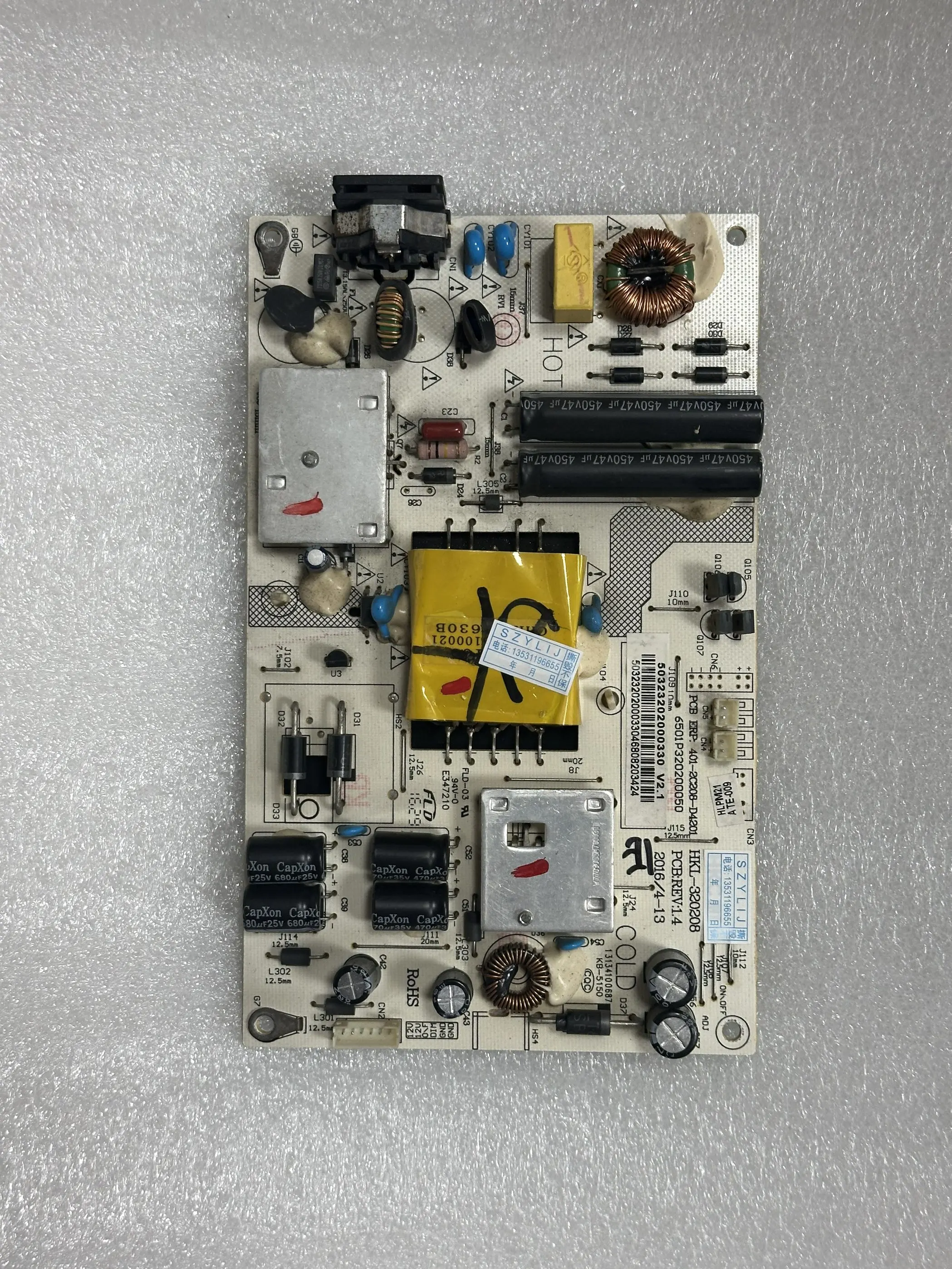 

Оригинальная плата питания P320PLUS 3229F, современная плата питания N32W NB32F HKL-320208 401-2C208-D4201