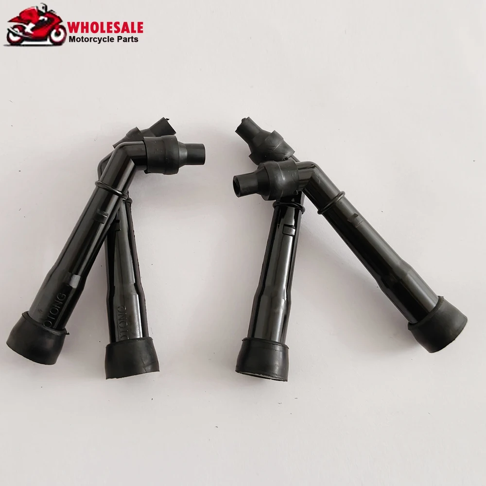 

1/2/4pc Motorcycle Ignition Spark Plug High Pressure Cap Cover For Kawasaki EN500 EN Vulcan 500 EN500C LTD 1996-2009 For Yamaha