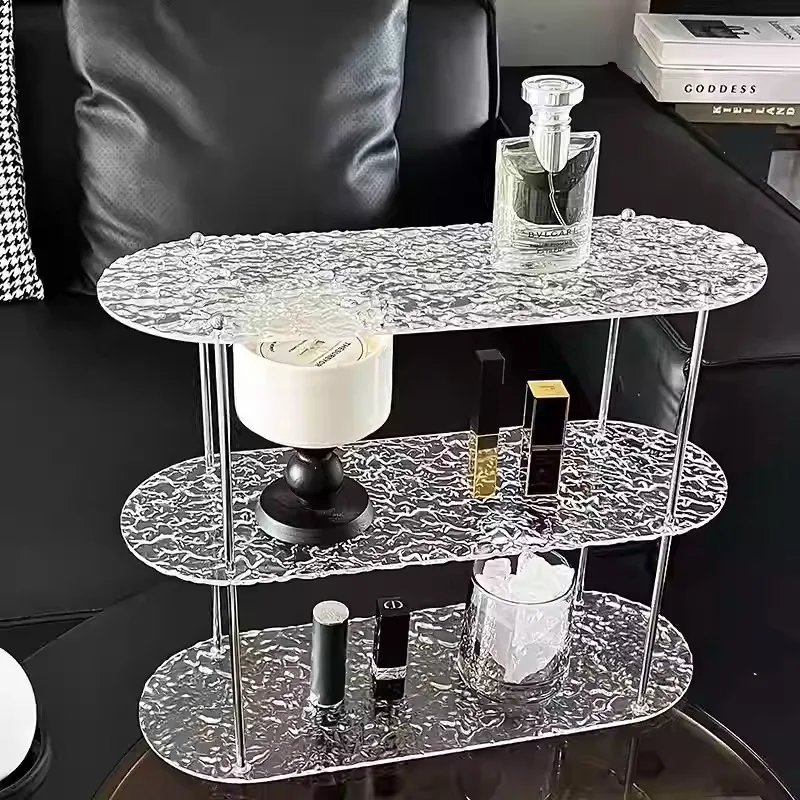 3layer Storage Rack Acrylic Display Stand Countertop Cosmetics Perfume Display Coffee Cup Holder Desktop Storage Decorate