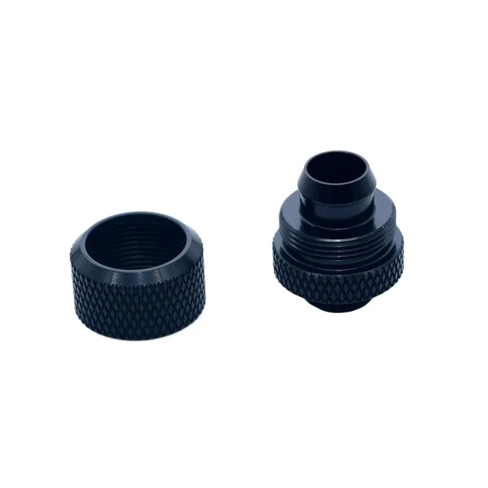 Computer water-cooled hose quick-screw HRGKN-B38H quick-connect G1/4 three-point (3/8 