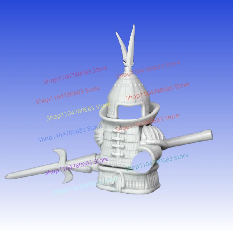 

MOC Building Blocks Mini Figure Armor Ancient Soldier Accessory Assembly Model Display Cartoon Toy Decoration Gift Collectible