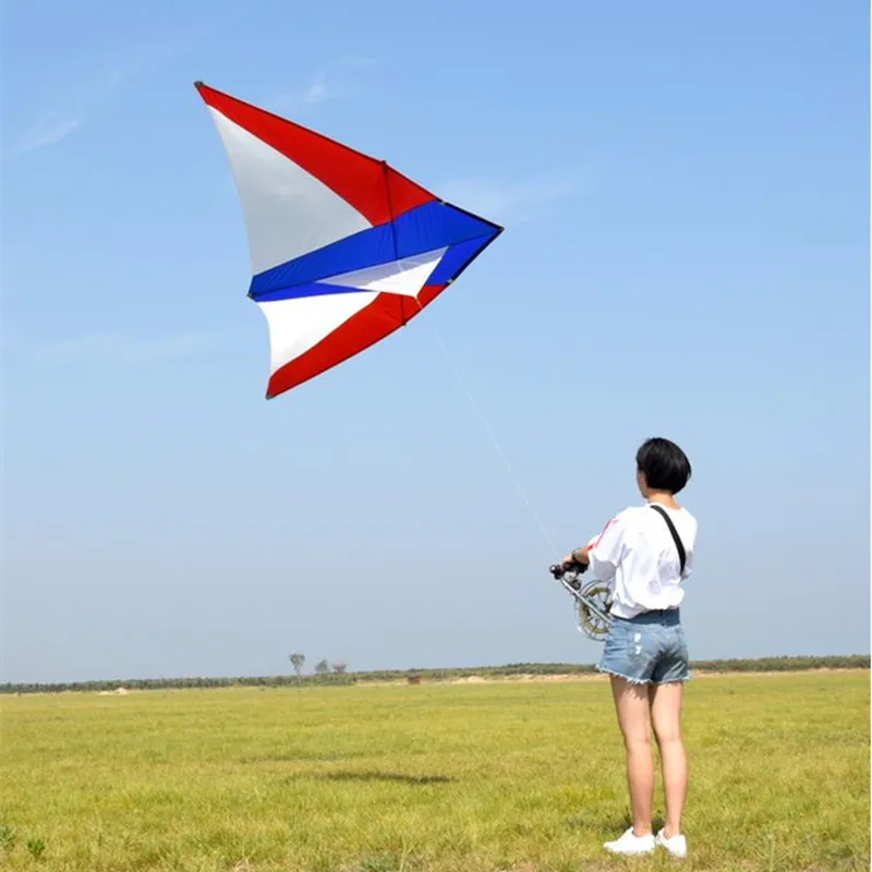 free shipping real parachute kite flying breeze kite for adults kites cerf volant kevlar line