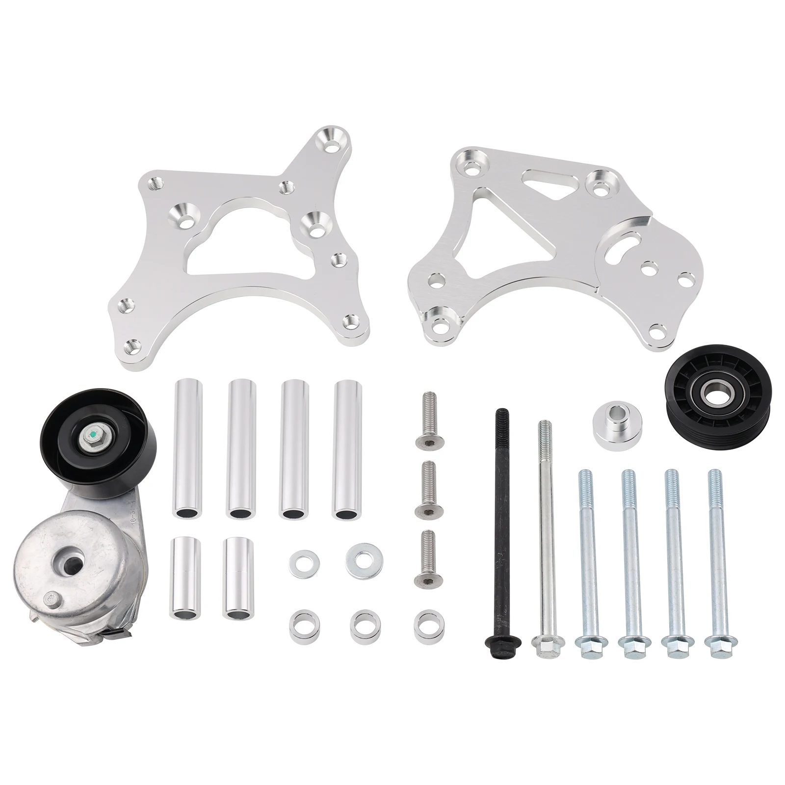 factory supply A/C Billet Alternator Bracket LS Swap 551780-3 551779-3 for SUV TRUCK S10 LS1 LS3 LSX LQ4 LQ9 4.8L 5.3L 6.0L - view 3