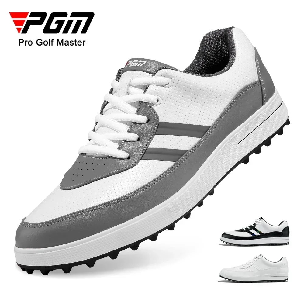 

2027PGM golf shoes men's waterproof sports shoes anti slip shoe studs casual and versatile golf men's shoes factory direct sales