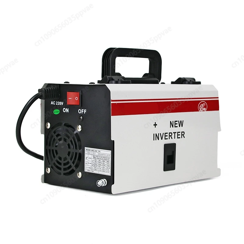 Mesin Las Inverter IGBT 4 in 1 MIG MMA TIG 250A 220-240V Portabel untuk Pengelasan Busur di Rumah, Garasi, dan Fabrikasi Logam, Ringan