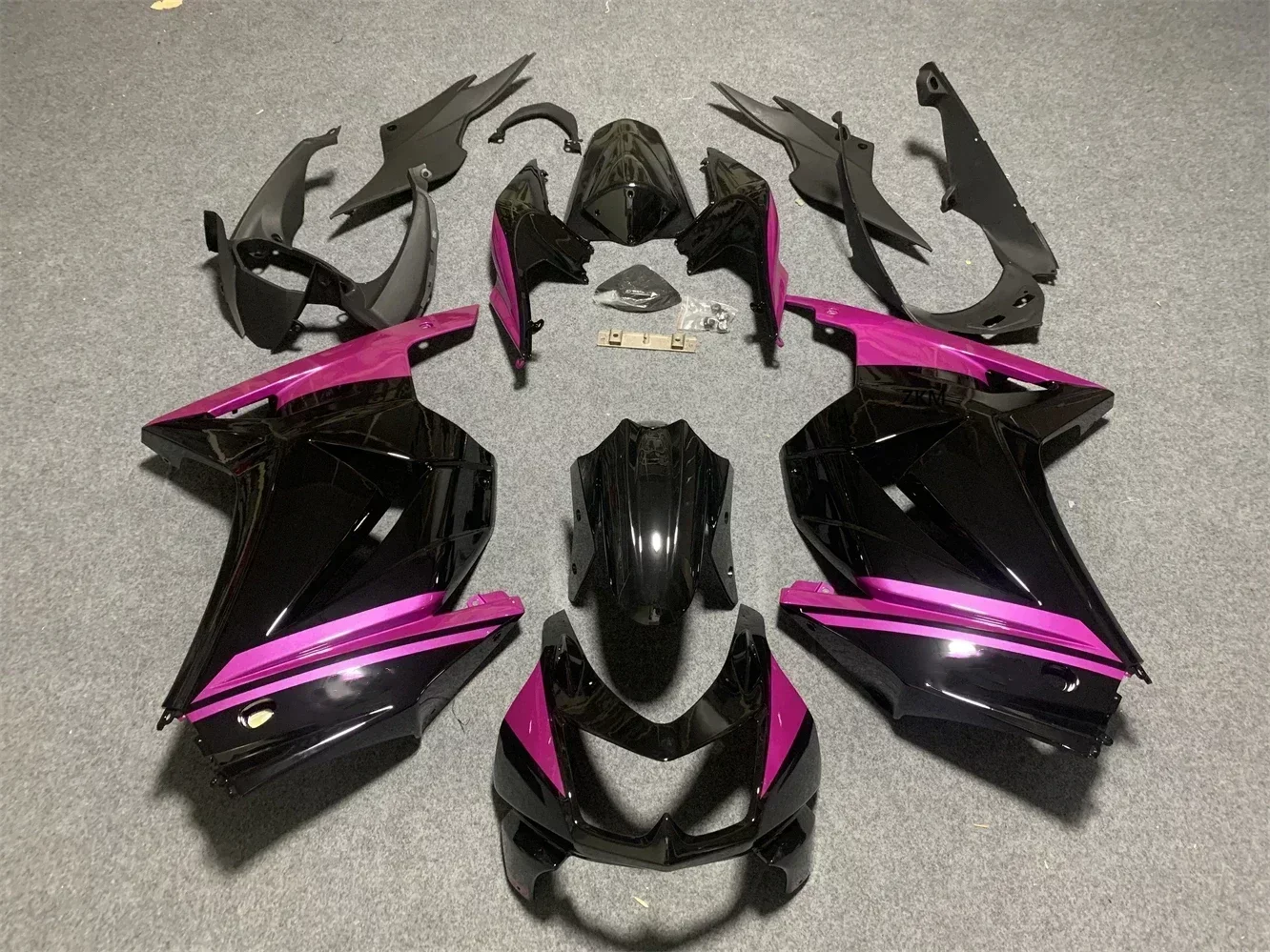 สําหรับ NINJA 250 250R EX250 2008 2009 2010 2011 2012 รถจักรยานยนต์ Fairing Kit ABS Body ฉีด Fairings ตัวถังรถ Bodykit