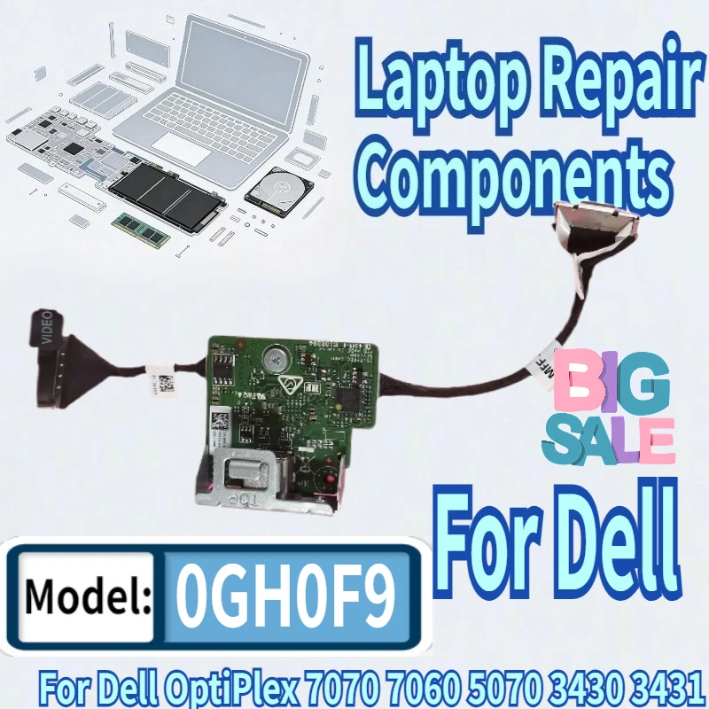 

95% New CN-0GH0F9 For Dell OptiPlex 7060 7070 5070 3430 3431 SFF Type-c Board 0GH0F9 GH0F9