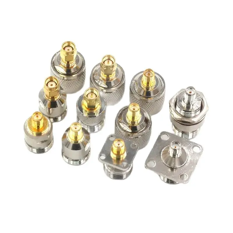 1PCS RF Coaxial Connector N To SMA/RPSMA JJ-JK-KK-KJ-KKF Male/Female Adapter Positive And Negative Poles