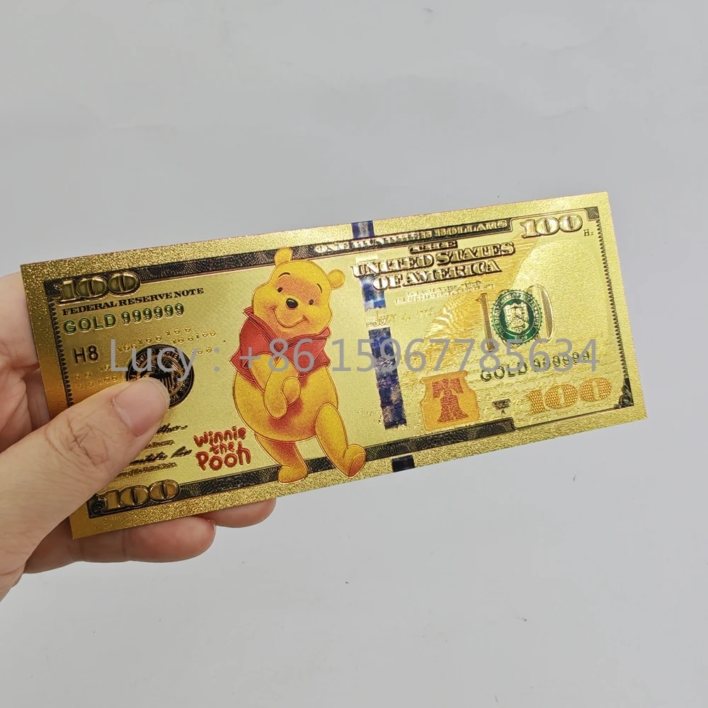 الجملة Winne 5 أنواع نوعية جيدة القفز النمر الكرتون أنيمي الأوراق النقدية التذاكر الذهبية لجمع لعبة هدية حفلة عيد ميلاد هدية