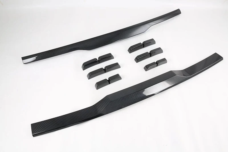 For Kia Mohave Borrego HM2 2019-2022 Car Accessories ABS Front Center Mesh Grille Grill Cover Radiator Strip Trim Decoration